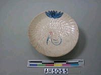 藏品(印花鶴紋圓盤)的圖片